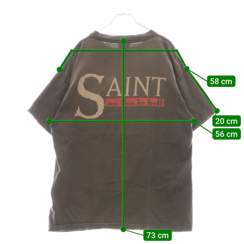 セントマイケル 23SS SS TEE WE LIVE HELL 正規品 SAINT MICHAEL (セントマイケル) 23SS SS TEE/WE LIVE HELL SM-S23