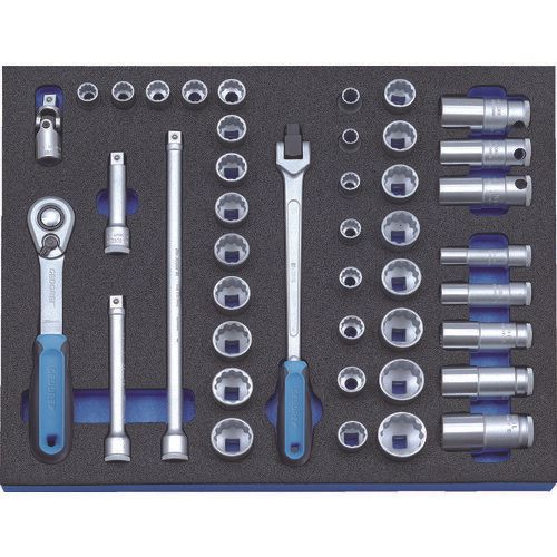 【新品・7営業日以内発送】ＧＥＤＯＲＥ 2016486 ソケットレンチセット３／８ ２００５ＣＴ２‐Ｄ３０ ゲドレー社 TRGEDORE ハンドツール mm【沖縄離島販売不可】