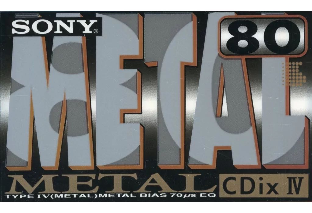 中古】家電サプライ ソニー オーディオカセットテープ METAL CDiX IV