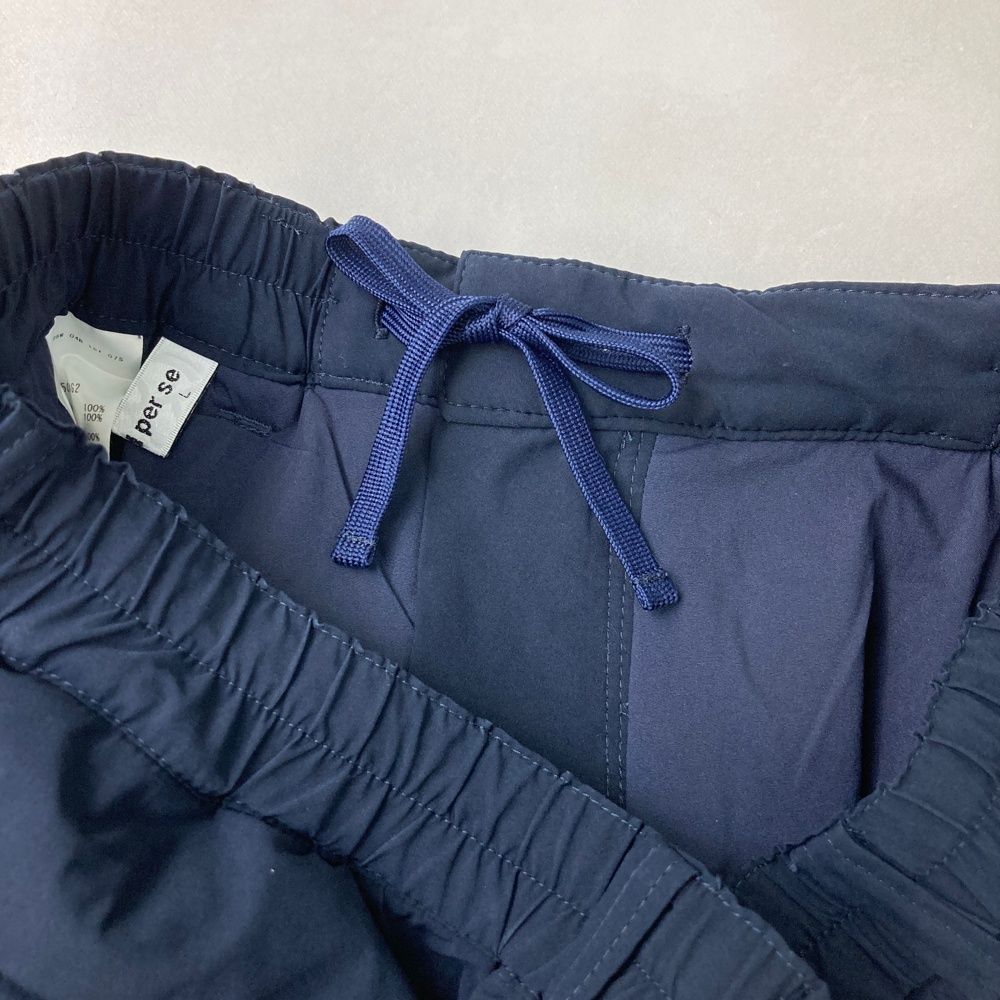 【最短翌日配送】 サイズ L AND PER SE アンパスィ AMF5054G2 2025年 中綿パンツ ネイビー系 240101521985 ゴルフウェア メンズ ストスト