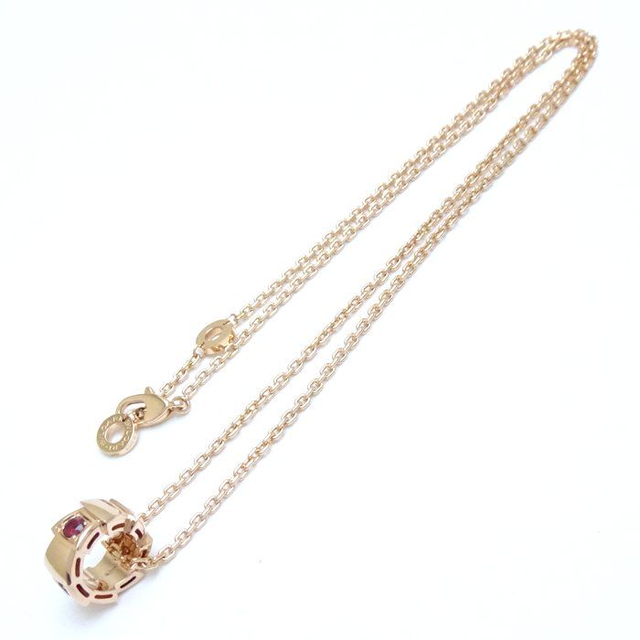 BVLGARI ブルガリ セルペンティ ヴァイパー ネックレス 4Pルビー