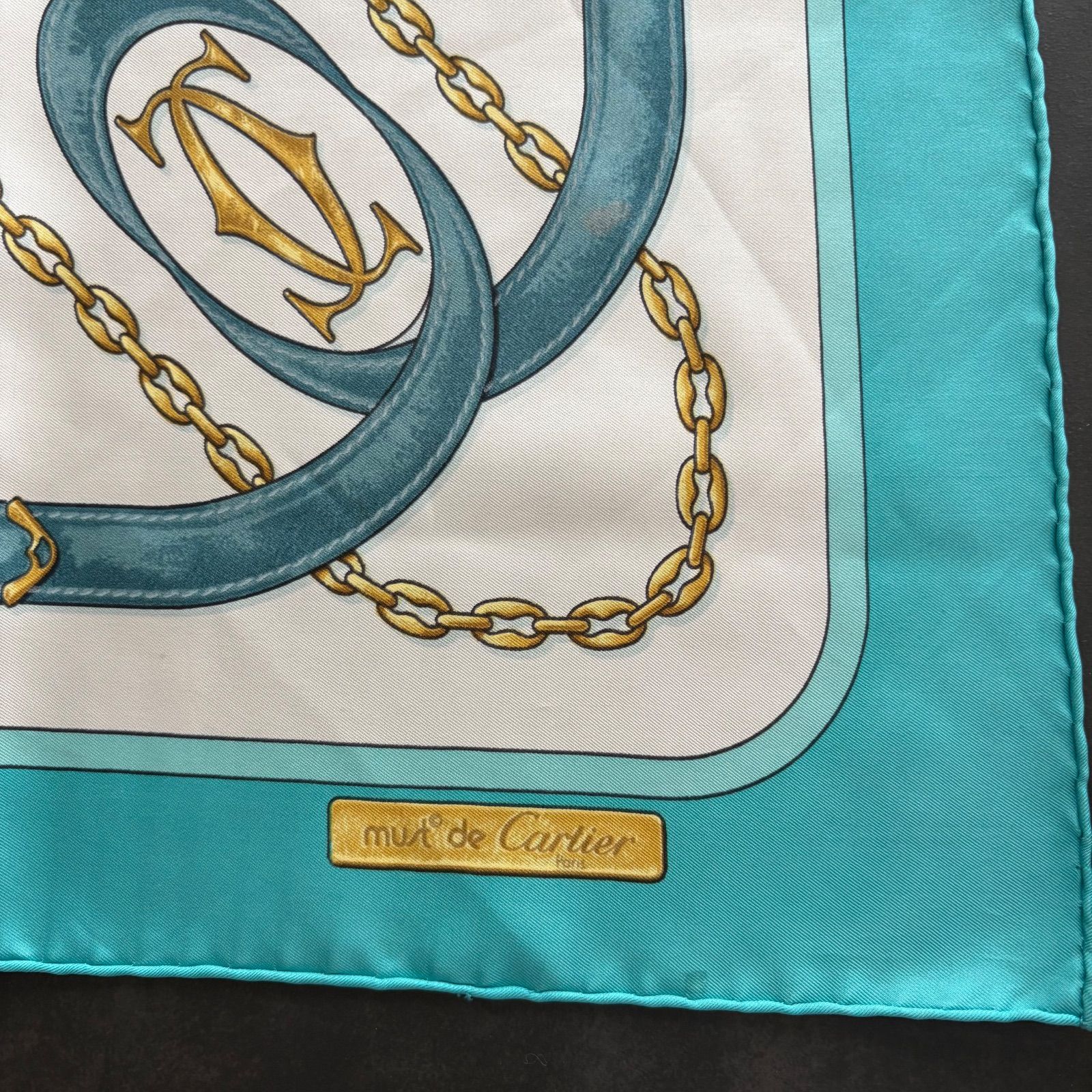 y0404-21 Cartier カルティエ マストラインシルク100％チェーン y0404-21 Cartier カルティエ マストラインシルク100％チェーン