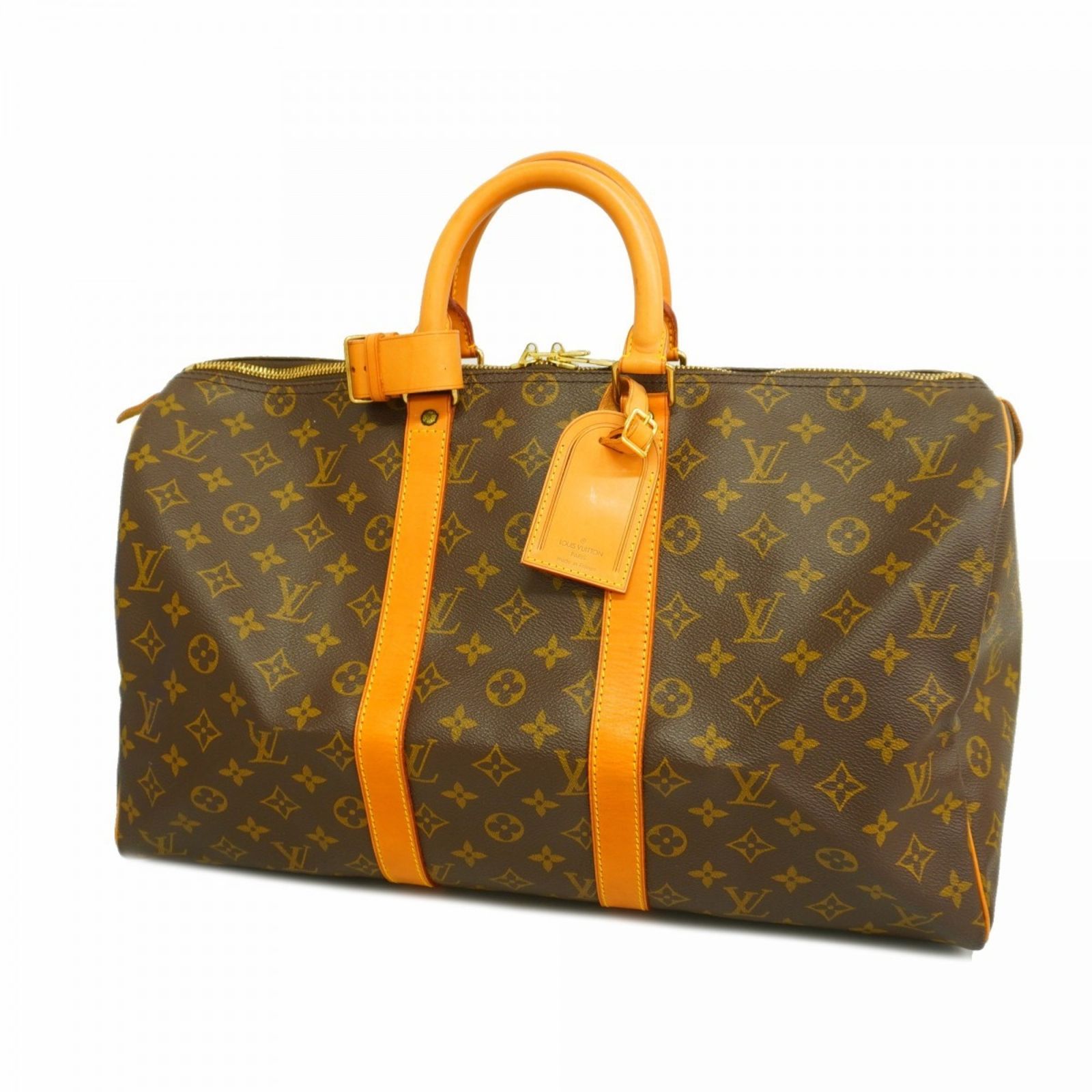 ルイ・ヴィトン(Louis Vuitton) ルイ・ヴィトン ボストンバッグ モノグラム キーポル45 M41428 ブラウンメンズ レディース -  メルカリ