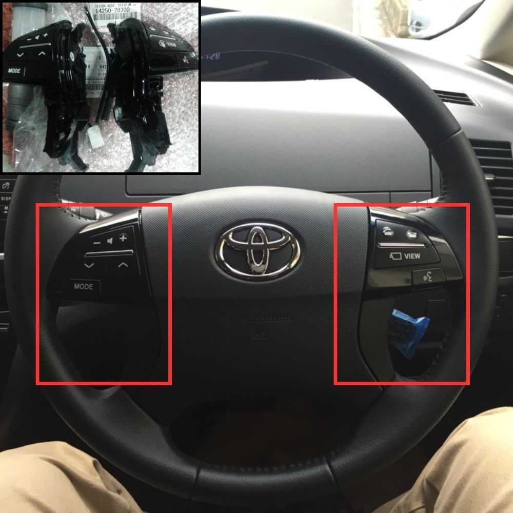 トヨタ 純正 TOYOTA 正規 ステアリングパッド スイッチ エスティマ HV ACR50 ACR55 GSR50 AHR20W パーツ エンジン タイヤ カスタム