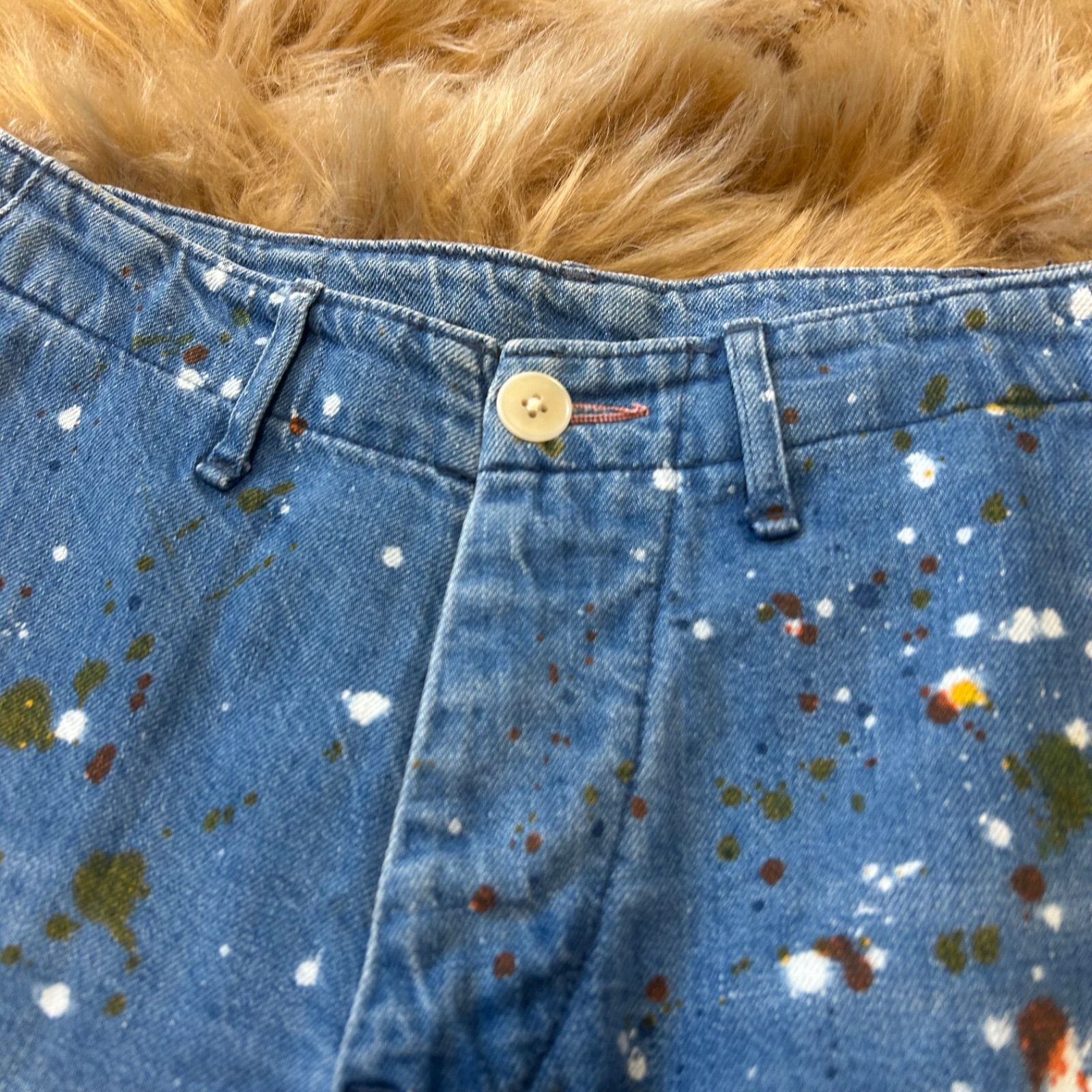 BRU NA BOINNE ブルーナボイン ペイント ハーフパンツ size00