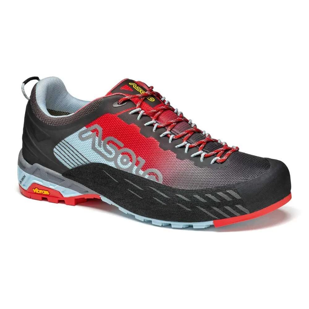 お取り寄せ ２～４週間で発送 アゾロ エルド アプローチ シューズ レディース Celadon | Poppy Red t ASOLO Eldo approach shoes t