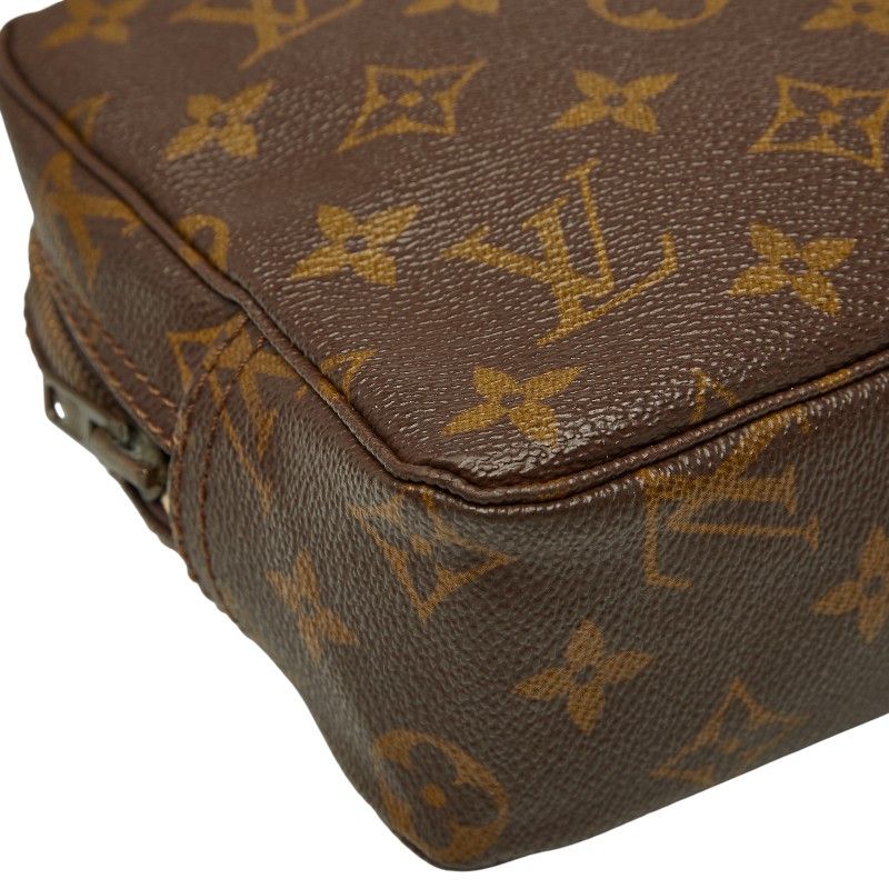 ルイ ヴィトン モノグラム トゥルース トワレット23 セカンドバッグ クラッチバッグ M47524 ブラウン PVC レザー レディース LOUIS VUITTON 1-0232822 DECORATOM_COM_BR