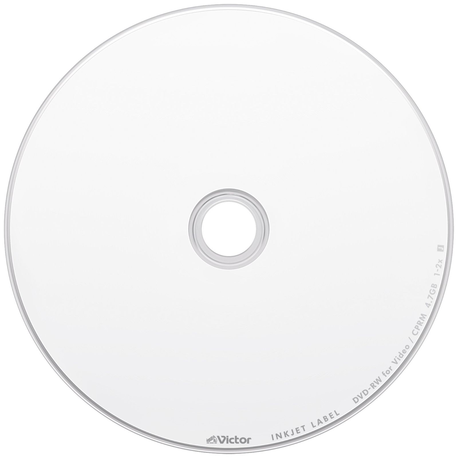 在庫 ビクター Victor くり返し録画用 DVD RW 片面1層 1 2倍速