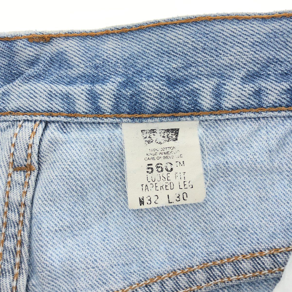 古着 00年代 リーバイス Levi's 560 LOOSE FIT TAPERED LEG テーパード