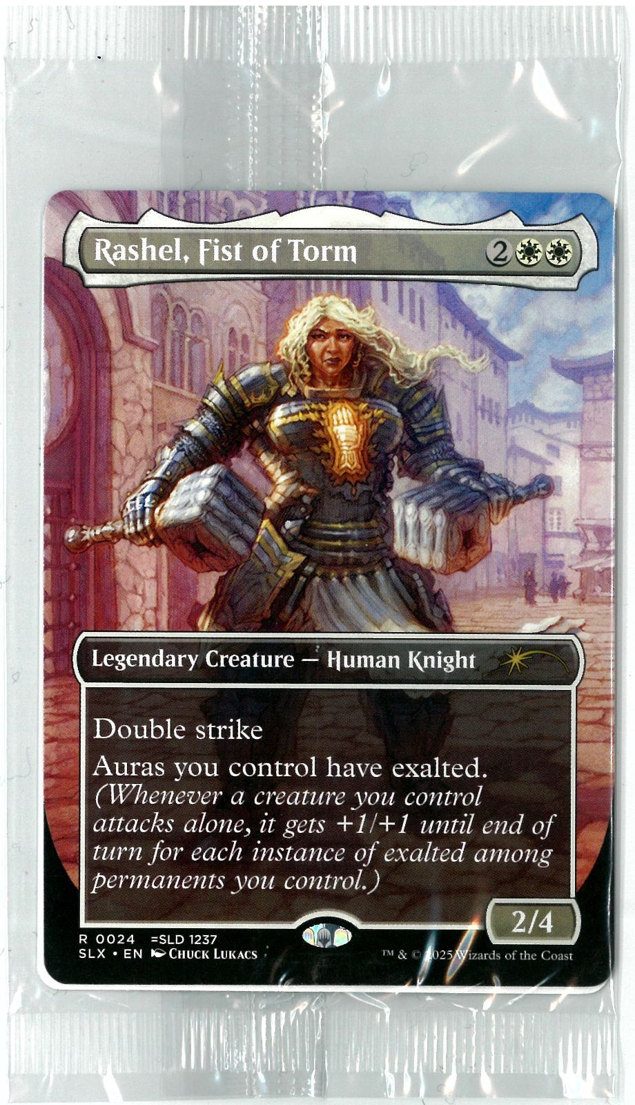 新品未開封/MTG/英語版/Rashel, Fist of Torm/ボーダーレス/DxD