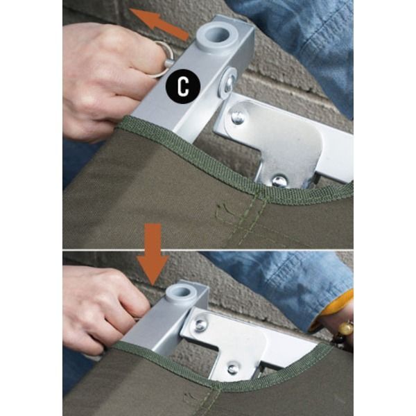 アメリカ軍 フォールデイング折り畳みベッドレプリカ