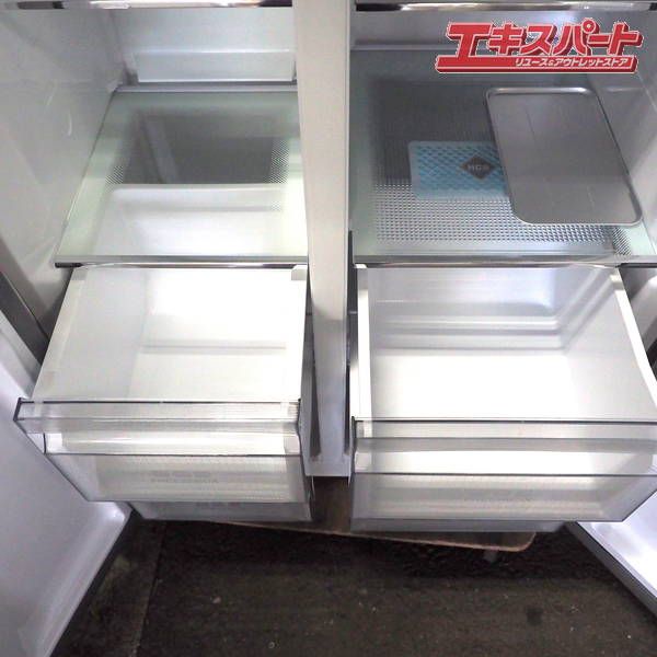 AQUA/アクア AQR-SBS45J 2ドア 449L 観音開き 冷蔵庫 2019年製