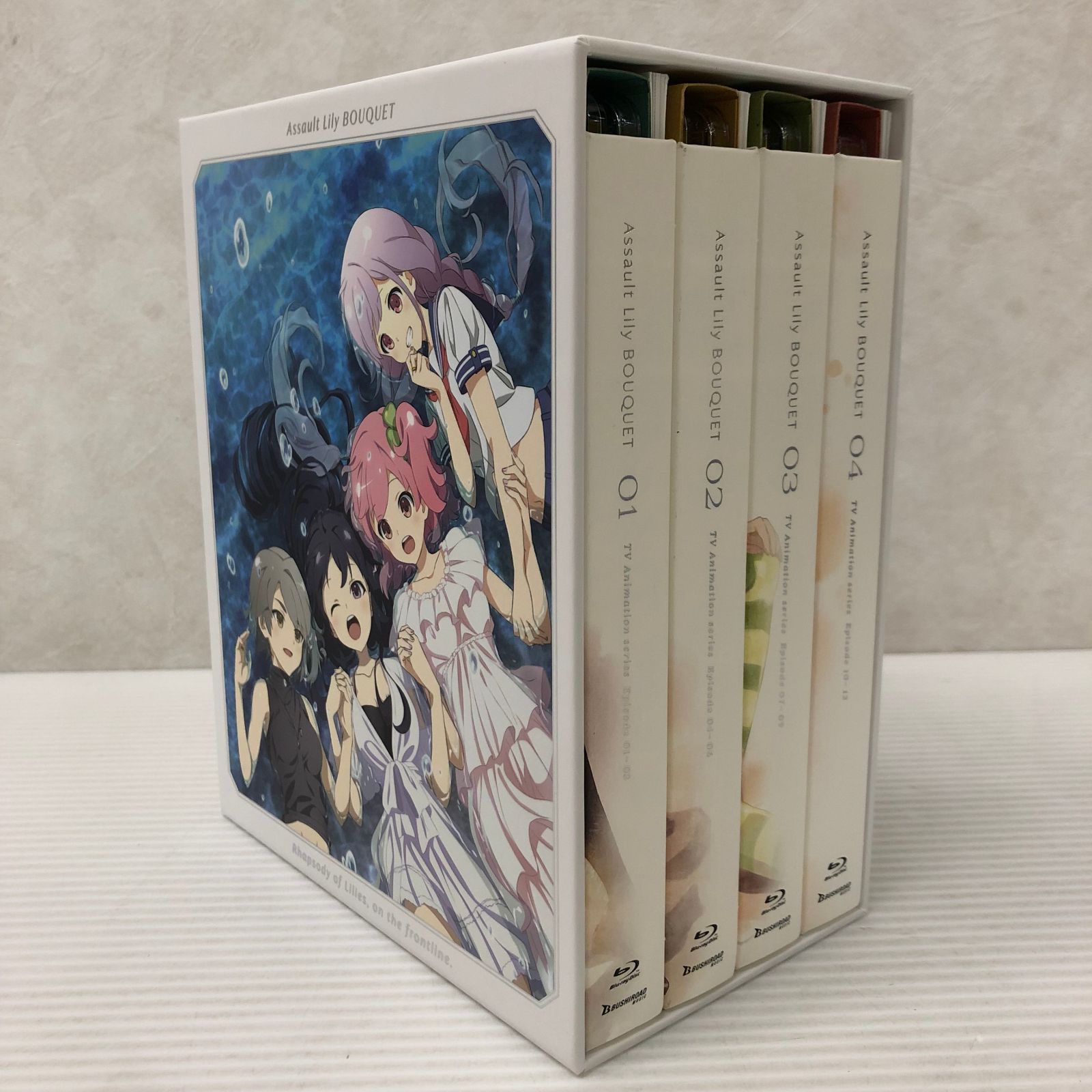 アサルトリリィ BOUQUET Blu-ray 全巻セット Blu-ray】アサルトリリィ