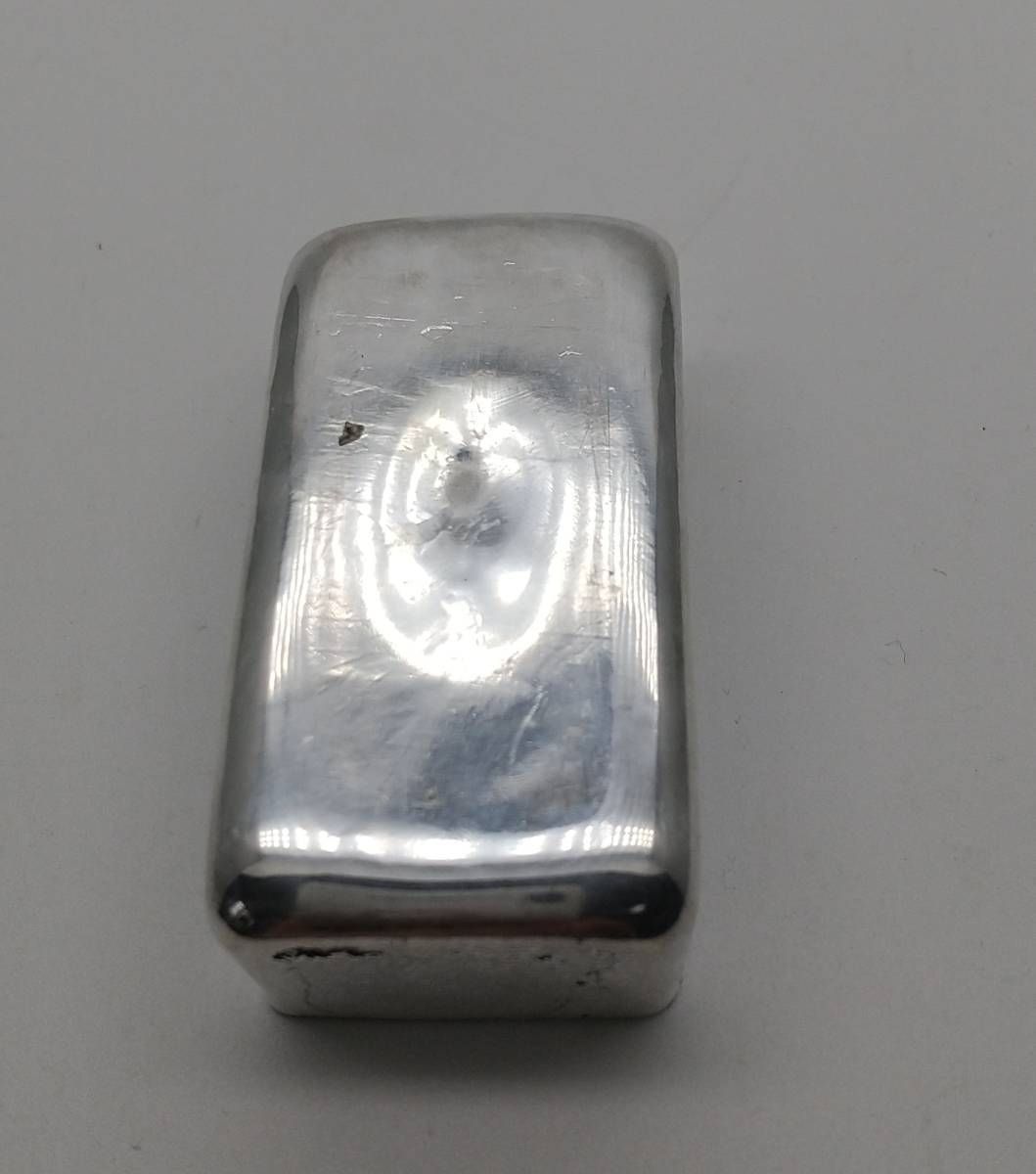200g インゴット 純銀 銀地金 SILVER 0.2kg 銀 井島貴金属精錬 999.9