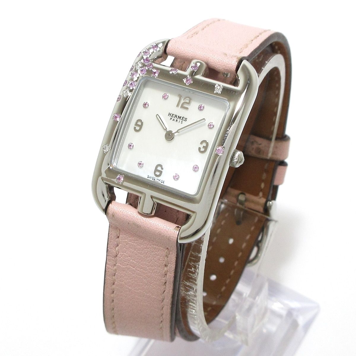 エルメス 腕時計 ケープコッドドゥブルトゥール CC1.233 レディース  