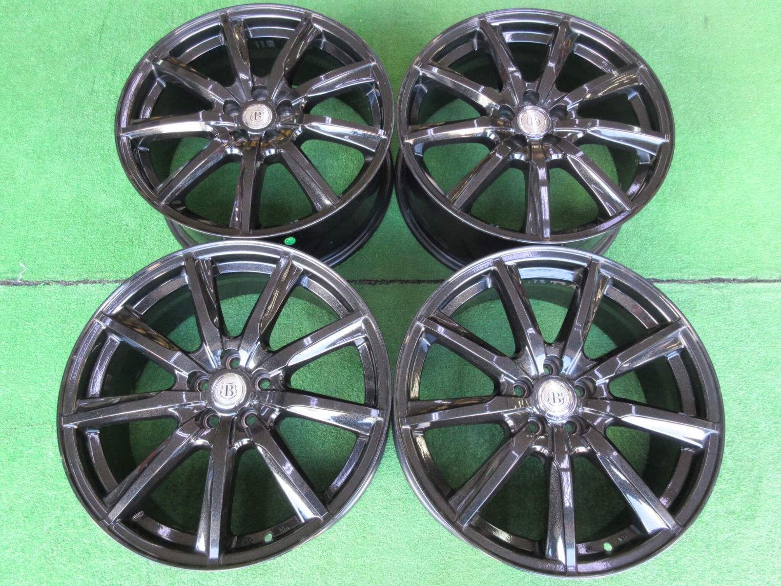 送料無料 ブランドルライン BOREANO9 7J-17 +38 5H-114.3 (17インチ) 5H114.3 7J+38 ブランドルライン ボレアノ９ 7.5J-18 5H100 +48 人気のブラックカラー