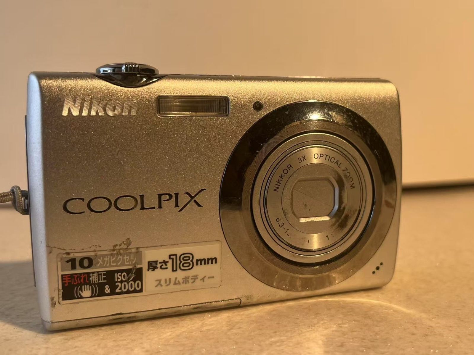 【美品】ニコン NIKON COOLPIX S220 動作確認済 32_20-_20KP8129-1_be039074-