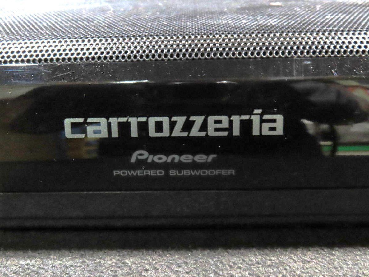 カロッツェリア TS-XW120A パワード サブウーファー ウーハー アンプ内臓 150W ◆取外 RC2 R2◆ No 12406