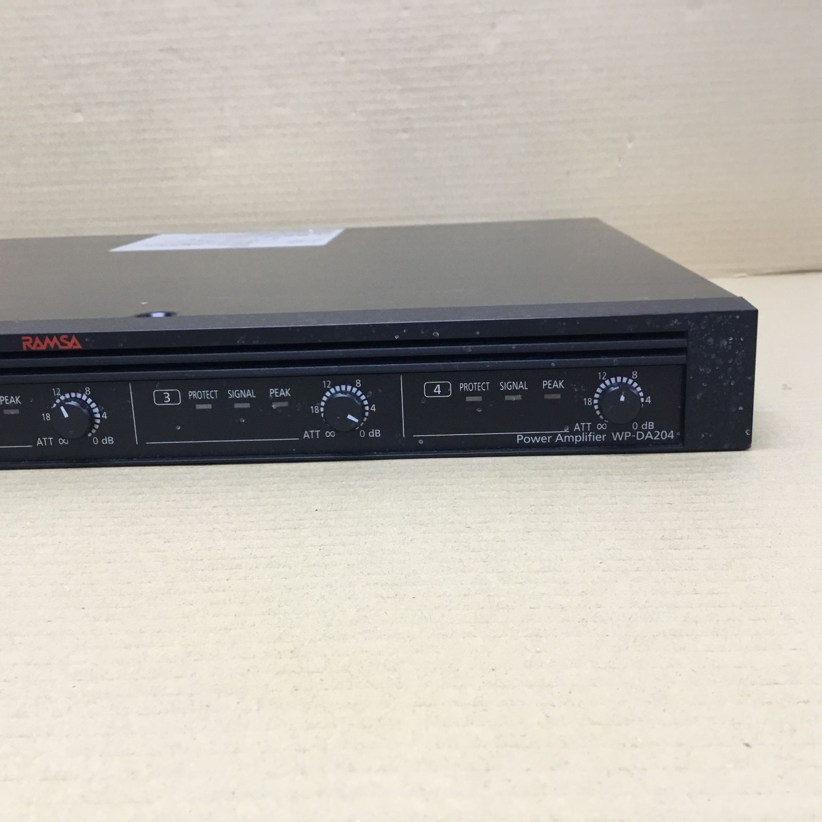 Panasonic デジタルパワーアンプ WP-DA204 - メルカリ