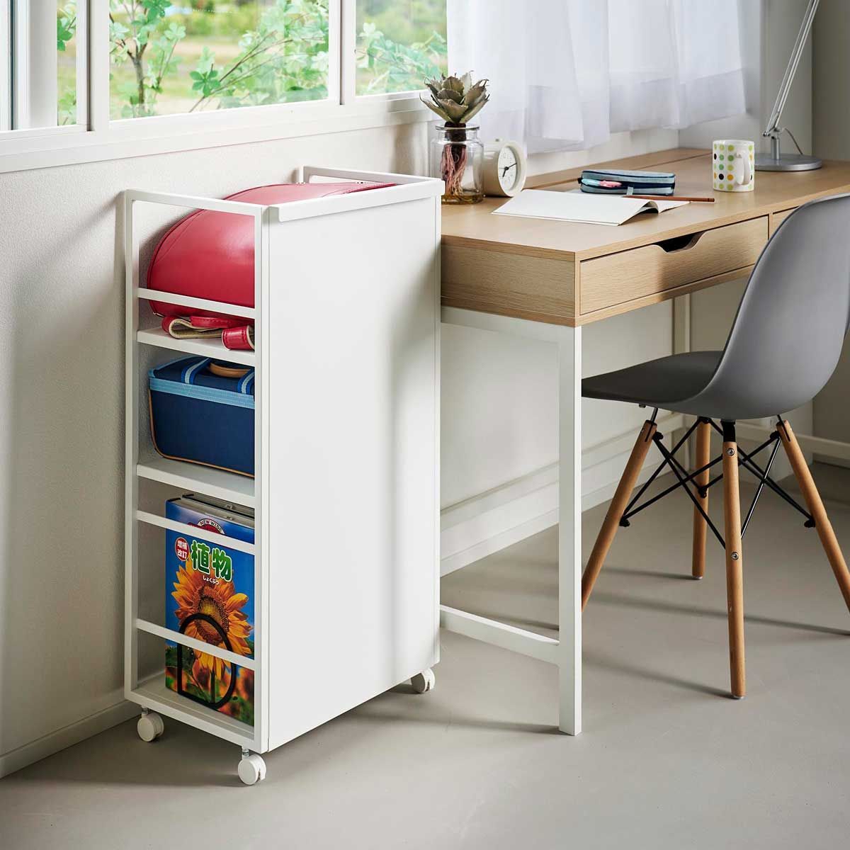 サンウッディ-ローチェスト3段 W140xD45xH84cm 中段