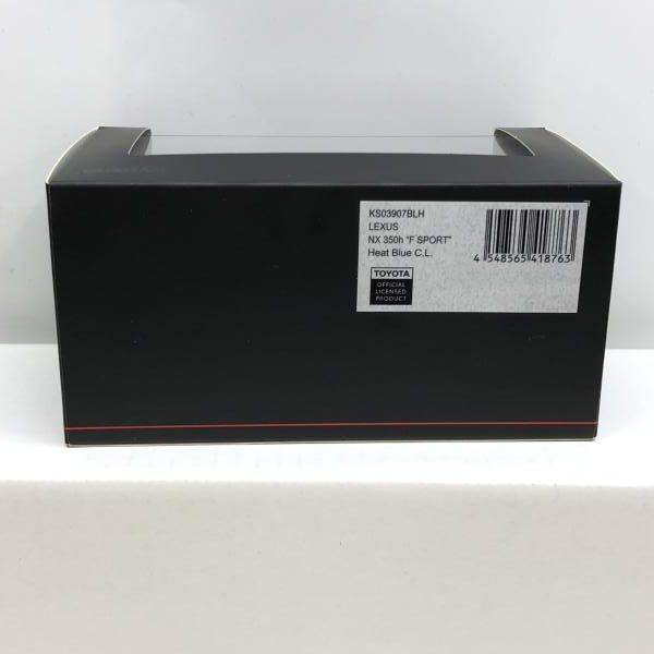 京商 KS03907BLH 1 43 レクサス NX 350h F SPORT ヒートブルーコントラストレイヤリング 開封品 97