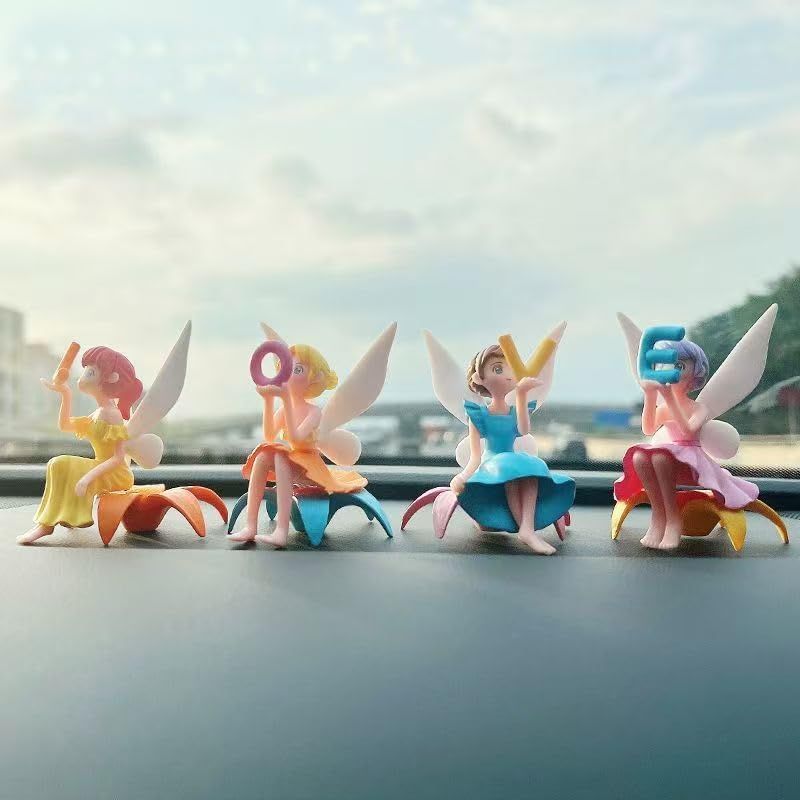 新品】 Pinenjoy ミニチュア 花妖精 フィギュア 女の子の置物 ミニ