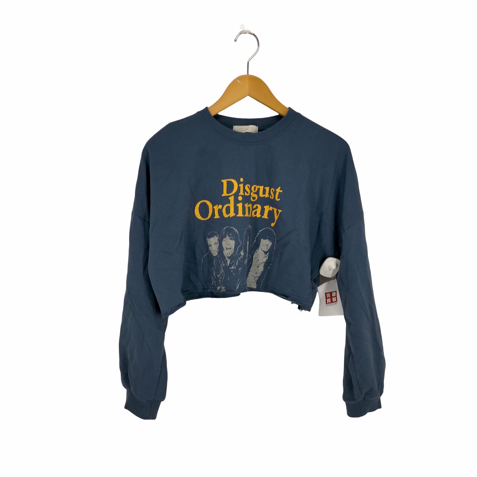 USED古着(ユーズドフルギ) {{houghtwefriends}} カットオフTシャツ レディース JPN：S 【中古】【ブランド古着バズストア】 ユーズドフルギ USED古着 バンドプリントカットオフTシャツ レディース