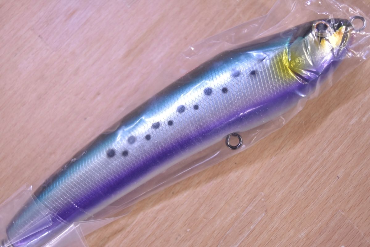 全国送料無料 ！ 猛闘犬丸 × ディープブルーオーシャン 猛プロジェクト 猛鼓舞羅 220F 猛コブラ ダイブペンシル キャスティングプラグ ヒラマサ キハダ 数回着用