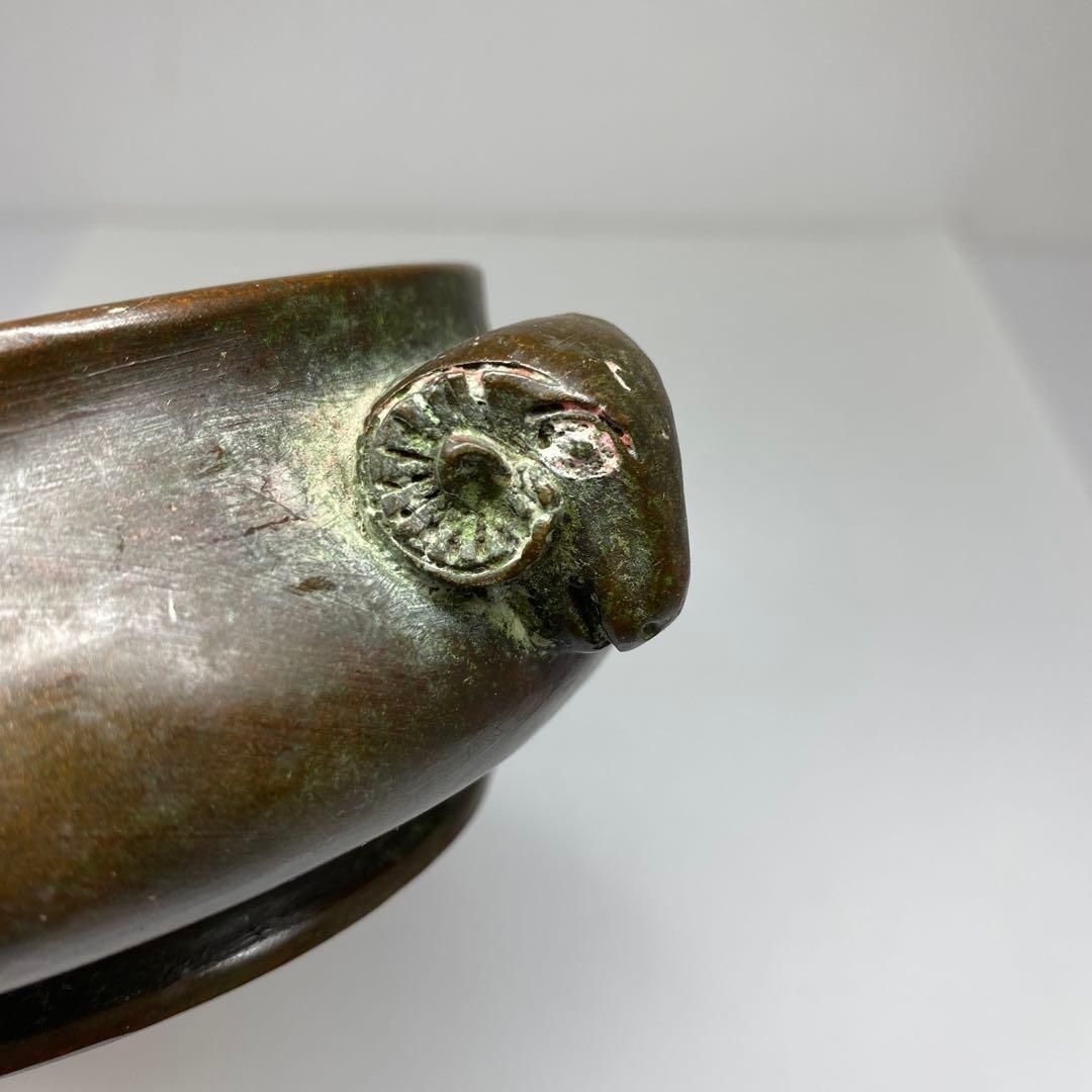 中国古玩 宣徳年製 古銅香炉 1020g 本さ7-0105☆1F - メルカリ