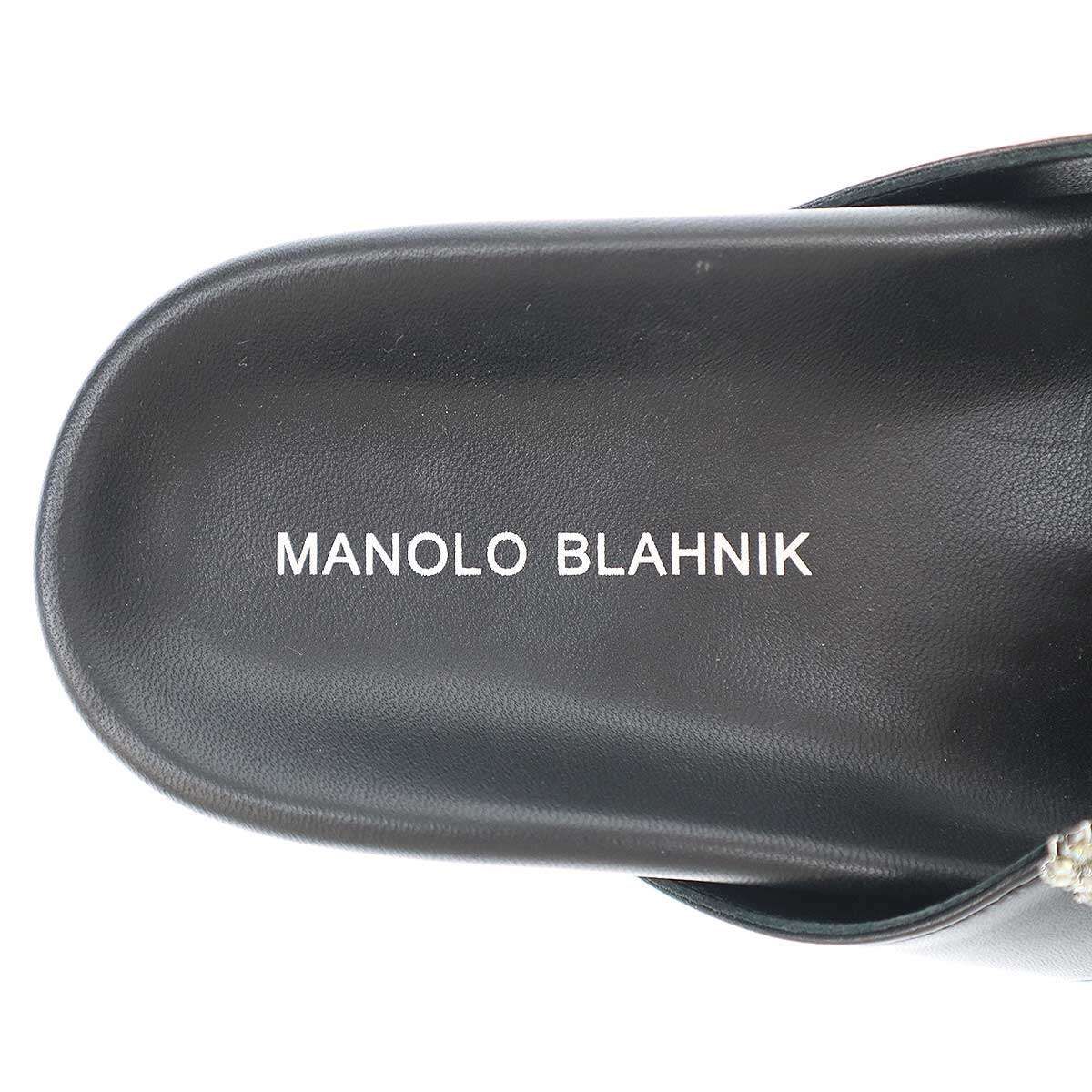 MANOLO BLAHNIK マノロブラニク CHILANGHI ジュエルバックル