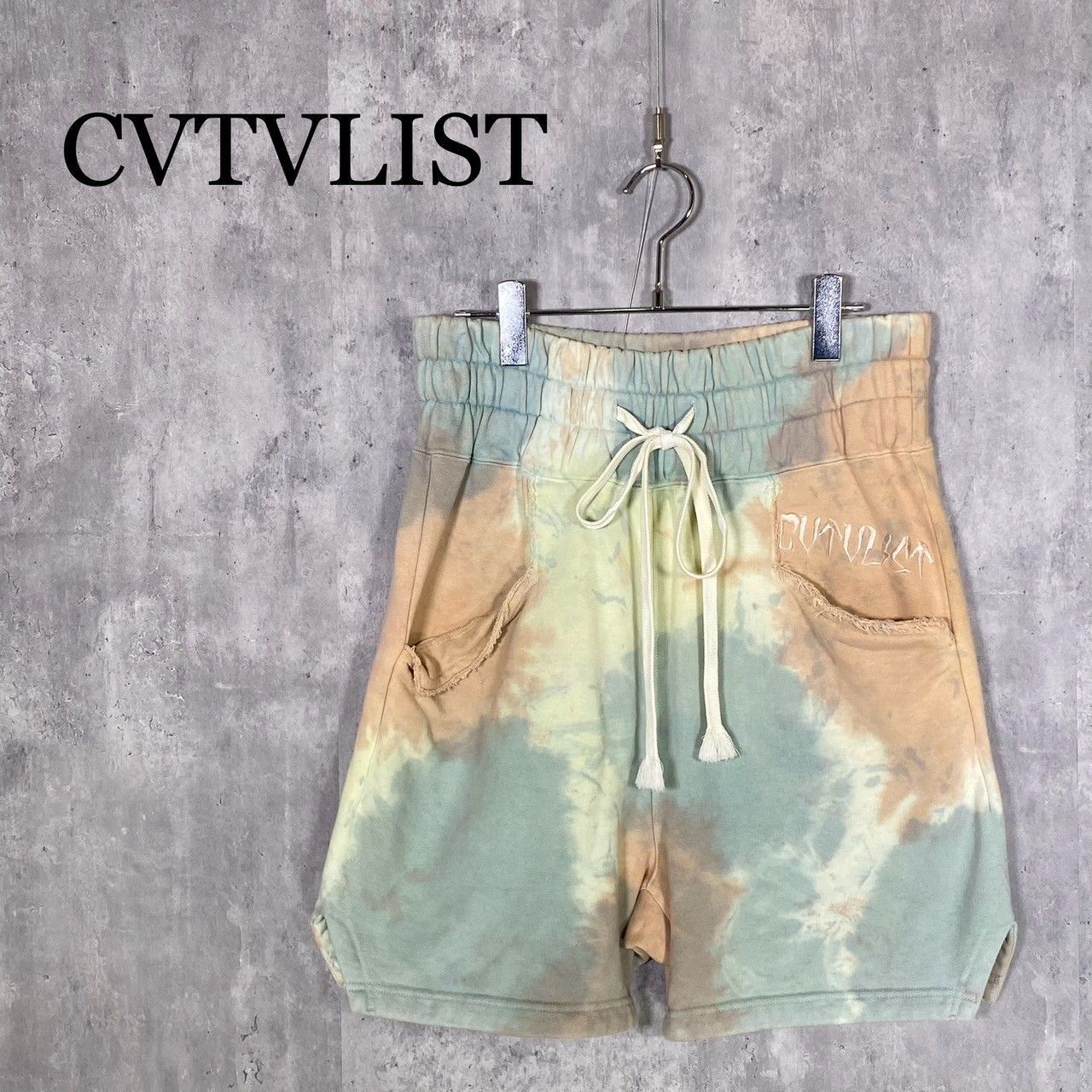 CVTVLIST』カタリスト (1) ブリーチ加工 ハーフパンツ