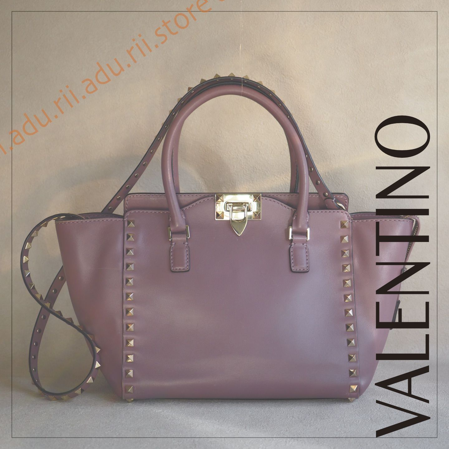 美品☆ ヴァレンティノ ガラバーニ valentino garavani ロック