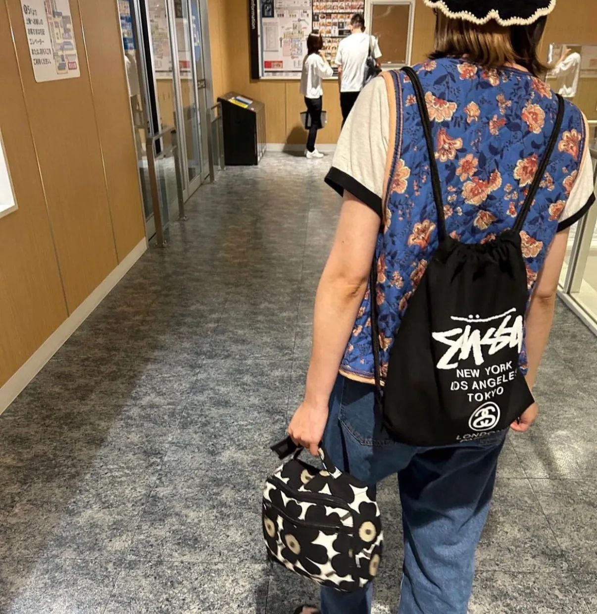 新品 STUSSY ステューシー 男女兼用 リュックサック キャンバス