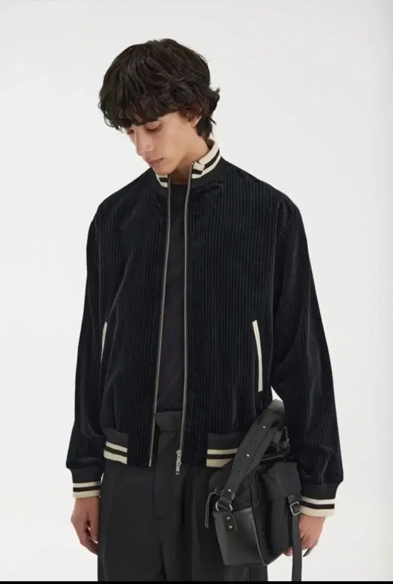 youth(ユース) ストライプ トラックジャケット s 黒