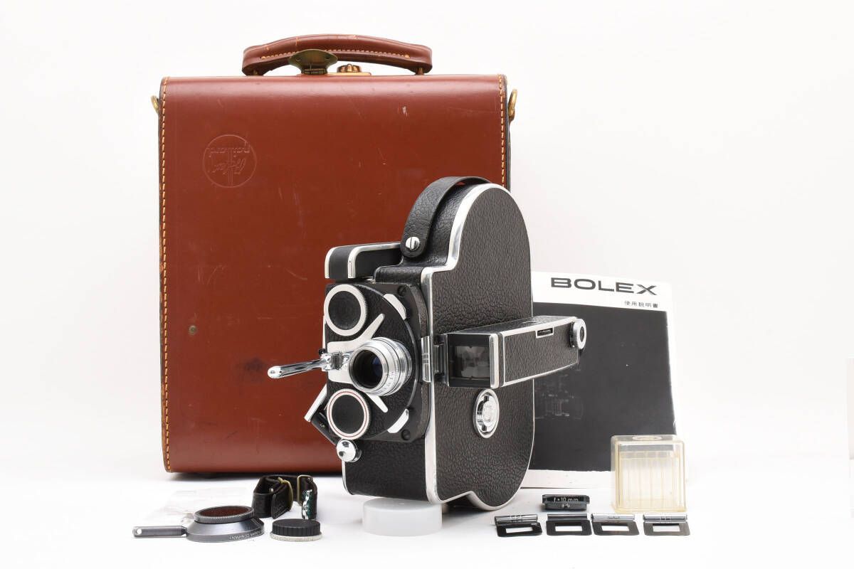 PAILLARD BOLEX H16 REFLEX BELL ＆ HOWELL SUPER COMAT 1 INCH F1.9 ボレックス T53＃4006