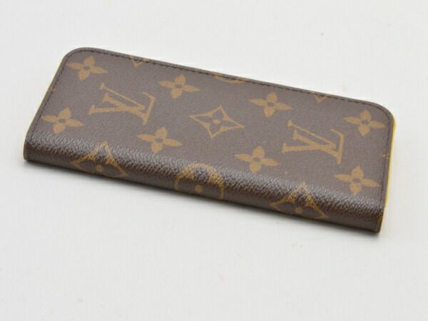 ルイヴィトン LOUIS VUITTON モノグラム フォリオ iPhone7/8/SE2対応