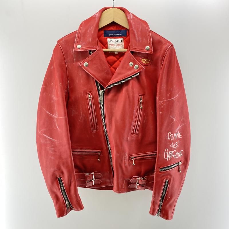 中古】lewis leathers × COMME des GARCONS ライトニング サイズ 中古】lewis leathers × COMME des GARCONS ライトニング サイズ