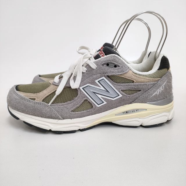 NEW BALANCE 新品 990V3 M990TG3 USA製 サイズ27.5cm テディサンティス スニーカー グレー ベージュ メンズ  ニューバランス【中古】4-0423G♪ - メルカリ