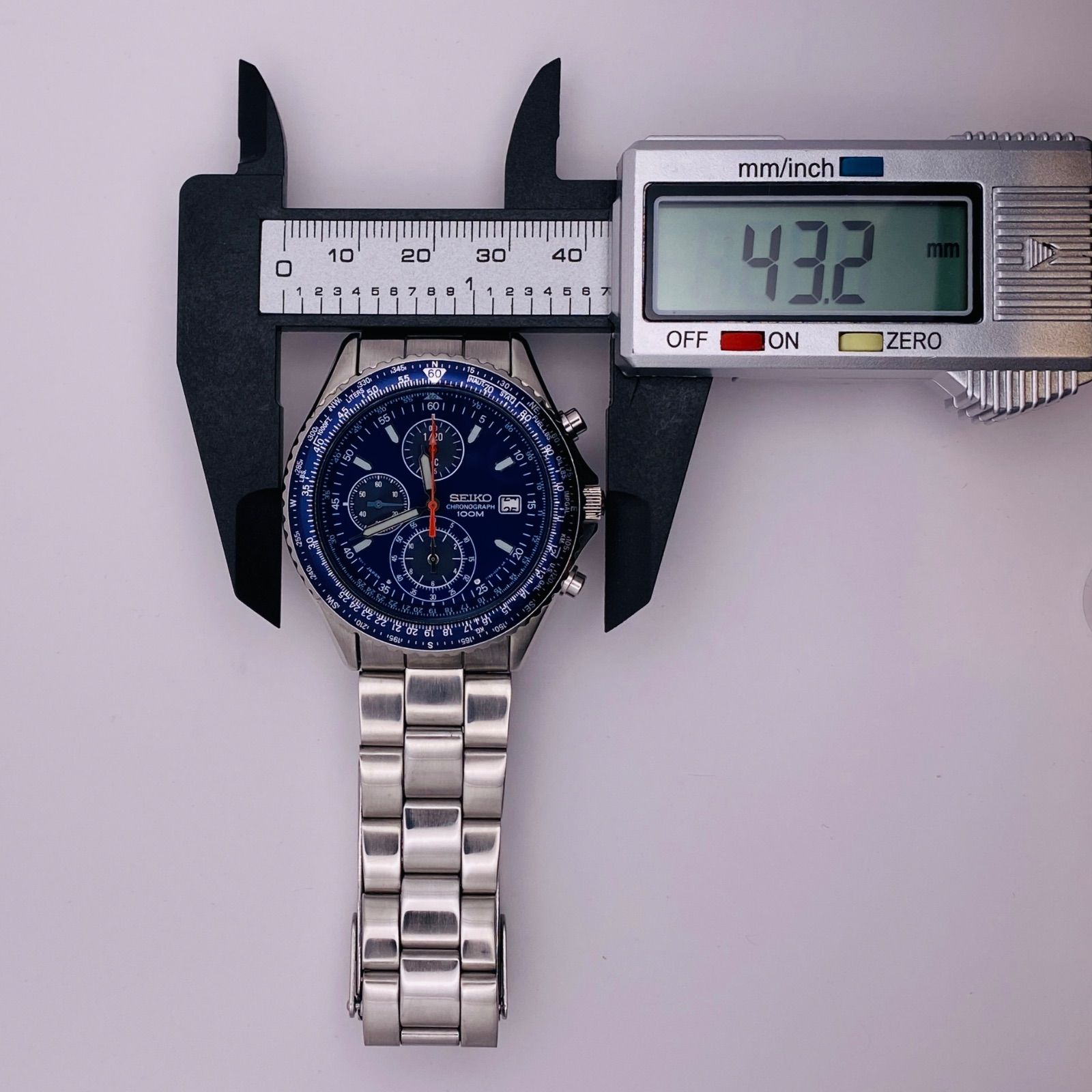 T255）美品 稼動品 SEIKO セイコー FLIGHTMASTER フライトマスター 