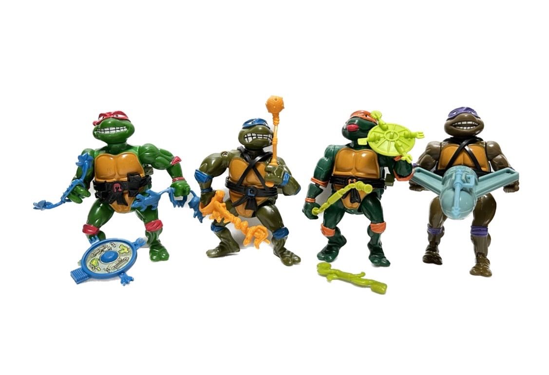 ヴィンテージ turtles タートルズ フィギュア セット - メルカリ