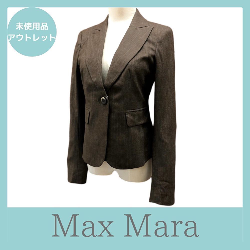 Max Mara マックスマーラ テーラードジャケット 38 サイズ Max Mara マックスマーラ テーラードジャケット 38 サイズ