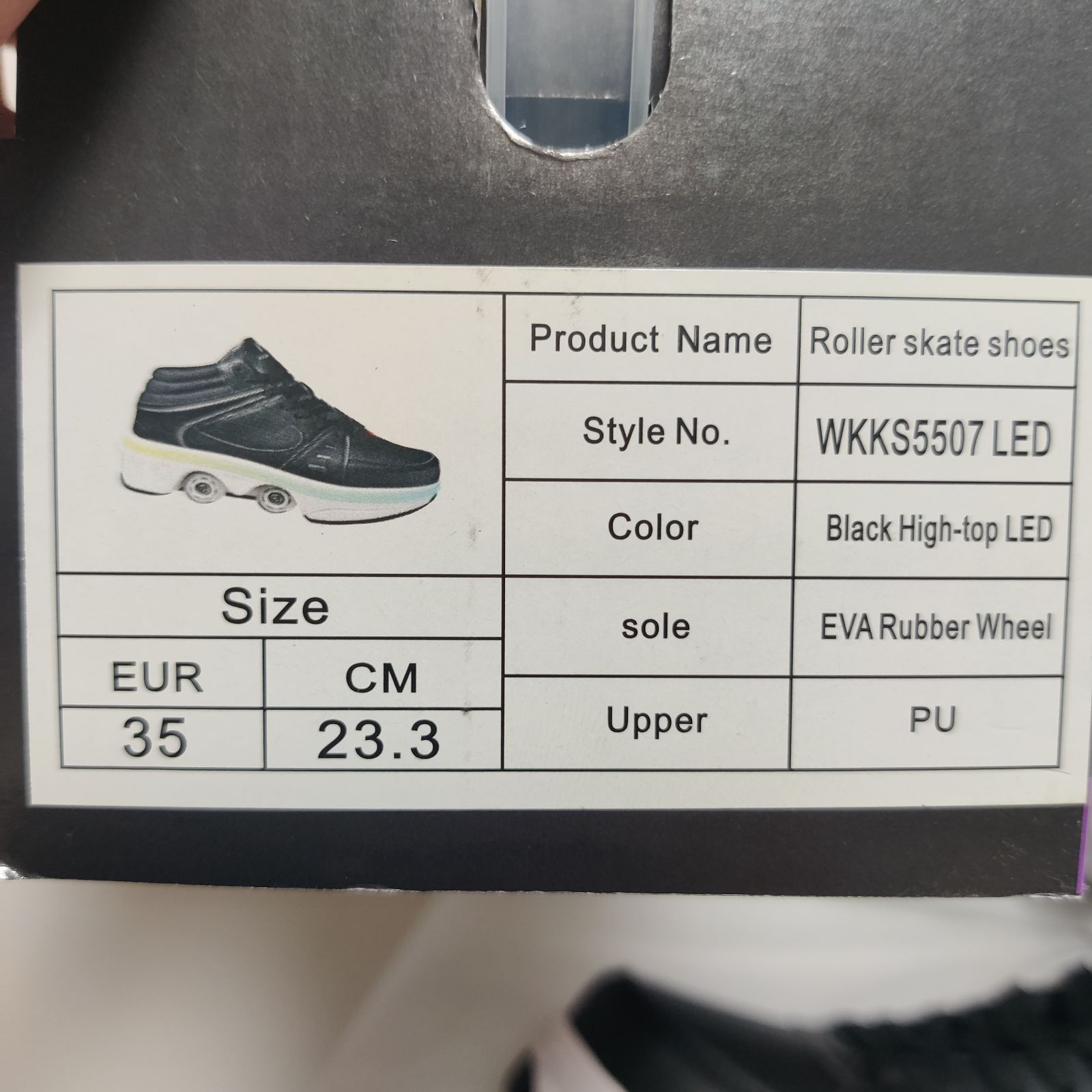 『SNS人気話題』[Deformation Roller Skates] ローラースケート 23-23.5cm/35 女の子 子供 キッズ キッズ 初心者 かわいい インラインスケート 4輪 自動ウォーキングシューズ見えないプーリーシューズスケート ビジネスにもカジュアルにも