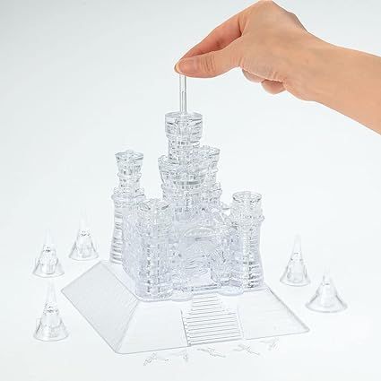 クリスタルパズル 125ピース グランキャッスル ビバリー きらめくクリスタルパズルのお城『グランキャッスル／グランキャッスル グランキャッスル・ブルー BEV-50291 お |#ビバリー BtoB MDS グランキャッスル[ビバリー]《在庫切れ》 ヨドバシ.com - 0 3D