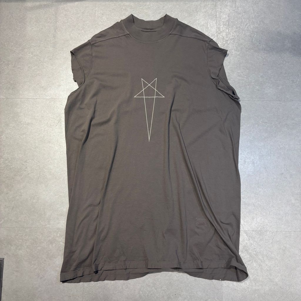 Rick Owens DRKSHDW ノースリーブT リックオウエンス ノースリーブTシャツ Rick Owens DRKSHDW リック
