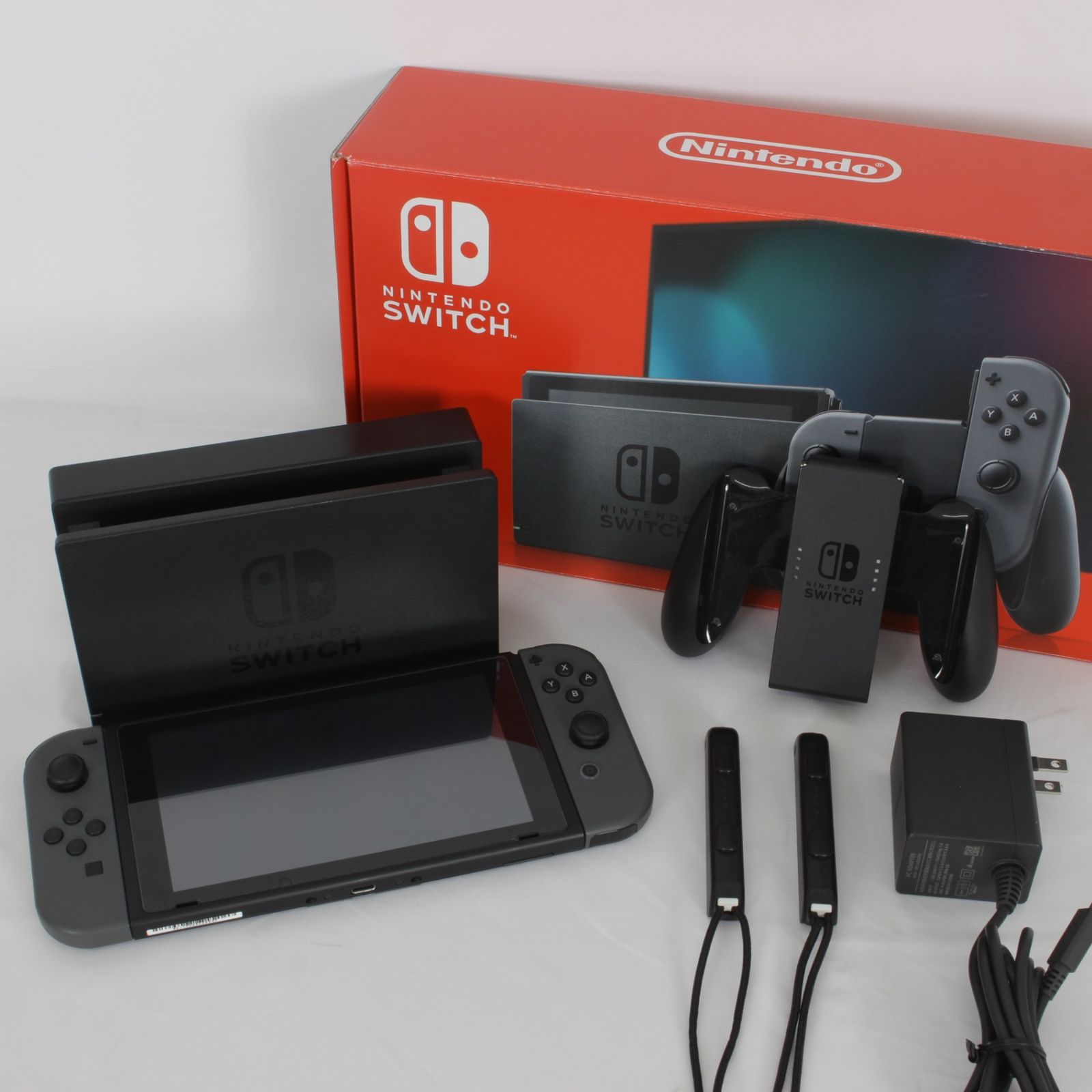 Nintendo Switch バッテリー強化モデル HAD-S-KAAAA 美品】Nintendo Switch HAD-S-KAAAA バッテリー強化版 グレー