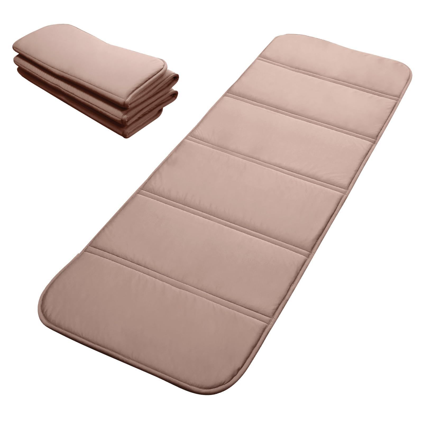TEIJIN テイジン ごろ寝マット 軽量 コンパクト 65×180cm 体圧分散 車中泊 キャンプ V-Lap 高耐久 折りたたみ 蒸れにくい 通年 災害グッズ ポリエステル