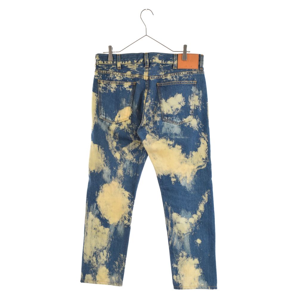 2072 美品 sunrise様専用 GUCCI ブリーチデニムパンツ 30 GUCCI