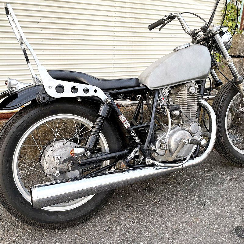 トルクコーンつきラウンドエキゾーストパイプ SR400/500 - メルカリ