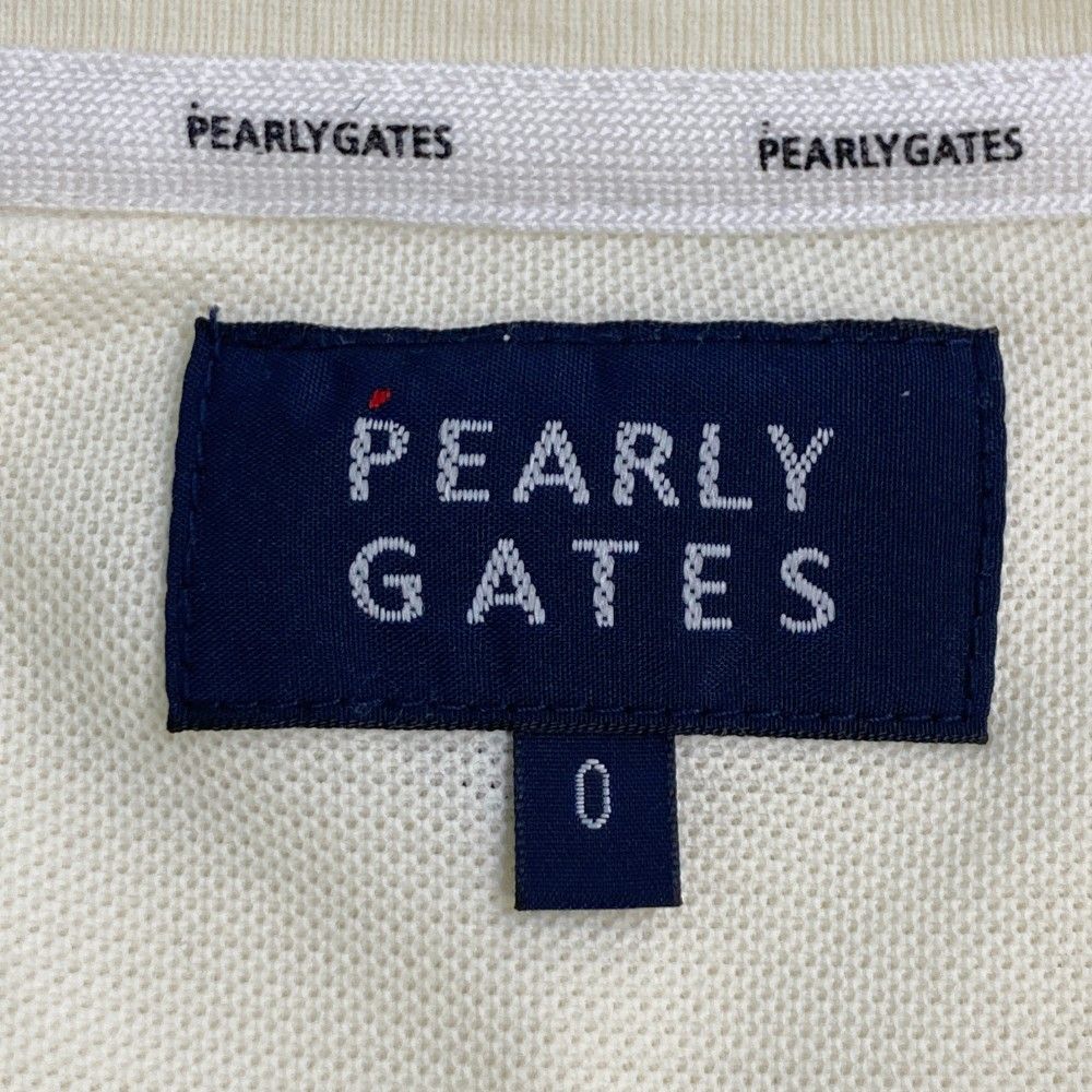 サイズ：0 PEARLY GATES パーリーゲイツ 2024年モデル 半袖Tシャツ