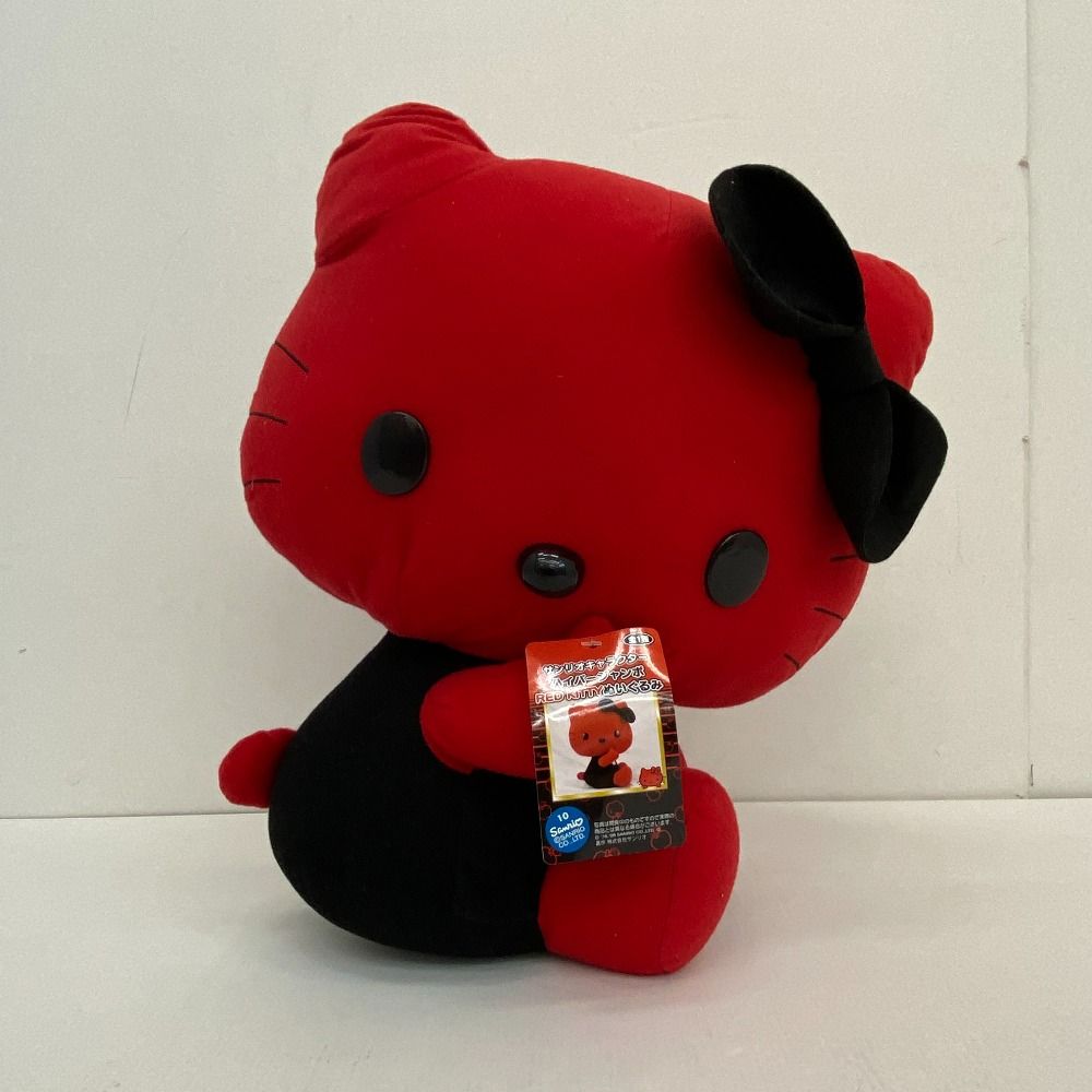 【超希少/超激レア 】サンリオ ハローキティ RED ぬいぐるみ M 03w19040 【希少】 サンリオキャラクター ハイパージャンボ RED